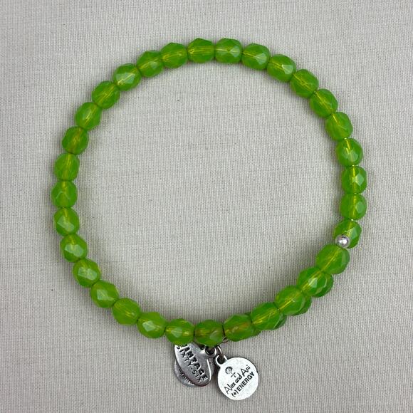 Alex and Ani Bracelet Lot - Vintage Sixty Six and Beaded Wrap Blue Green Energy - Picture 8 of 12